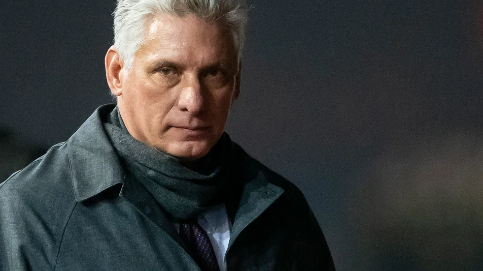 Kubas president Miguel Díaz-Canel, här på bild från 2018.
