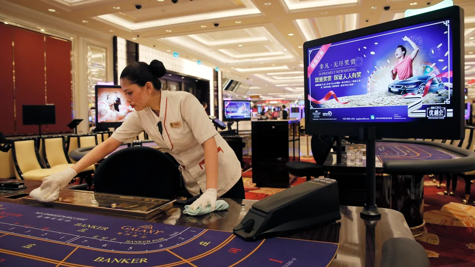 Macao-konton töms då många befarar skärpta spelregler från Kina. Arkivbild.