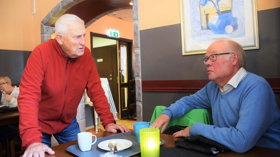 Thage Johansson och Lars Israelsson känner varandra sedan länge. De delar ett gemensamt intresse för Malmberget.