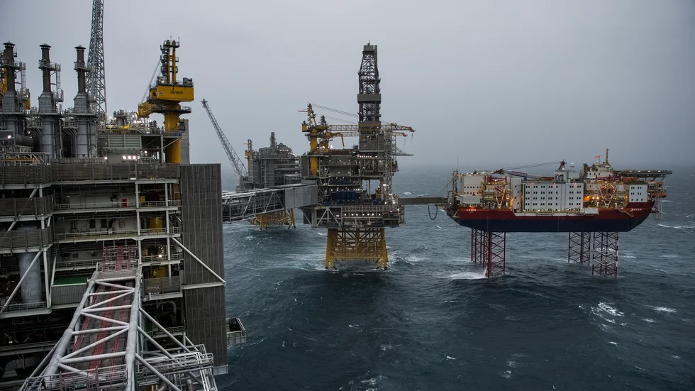 Johan Sverdrup är det oljefält i Norge som producerar mest olja. Arkivbild.