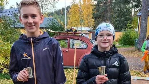 Eddie Juliusson och Linn Sjödin vann Gåsrundan 2020 (Arkivbild).