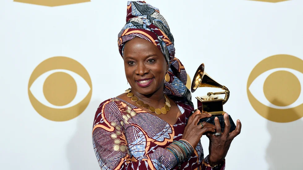 Angélique Kidjo fick en Grammy för bästa världsmusikalbum 2015. Arkivbild.