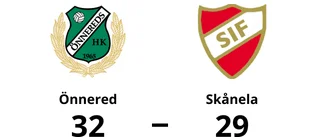 Skånela föll borta med 29-32 mot Önnered