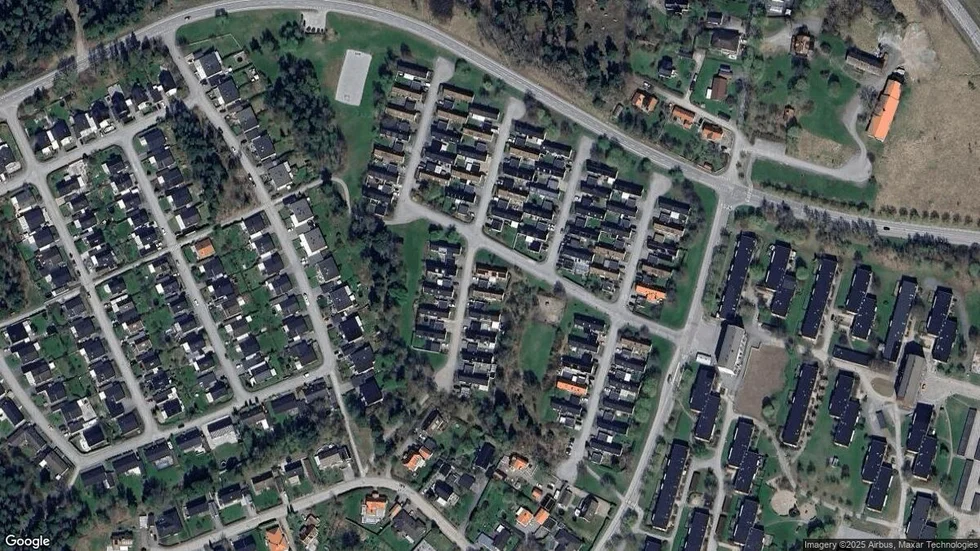 Området kring Uttervägen 12