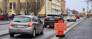 Stökigt i trafiken imorgon – på vältrafikerade gatan i Motala