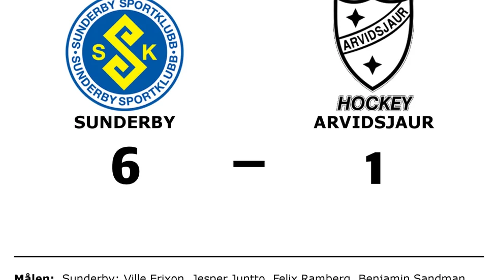 Sunderby SK vann mot IFK Arvidsjaur