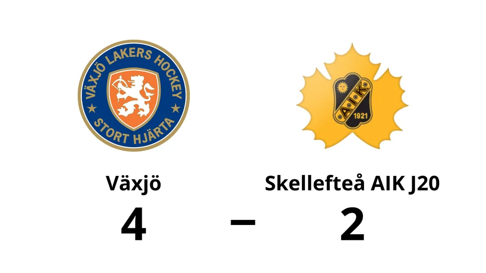 Växjö Lakers HC vann mot Skellefteå AIK J20