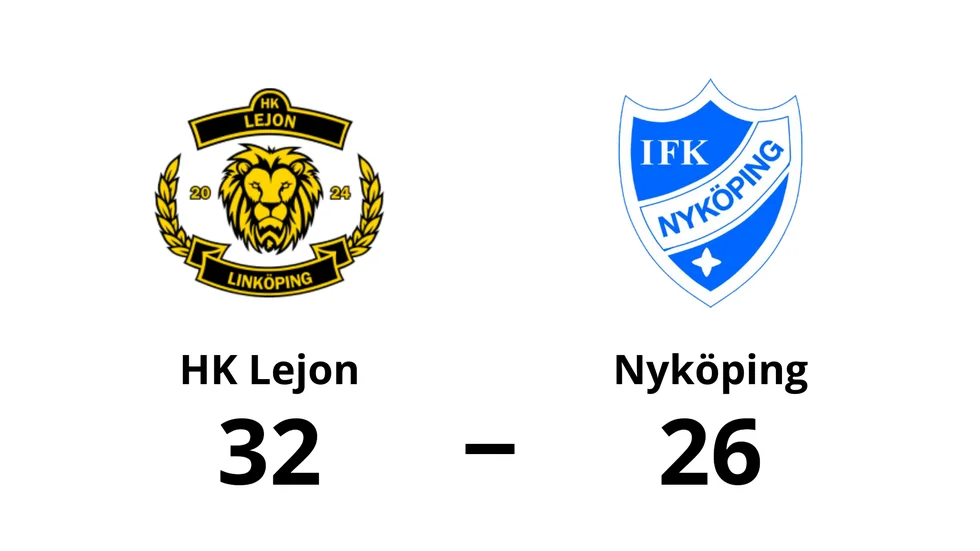 HK Lejon Linköping vann mot Nyköping