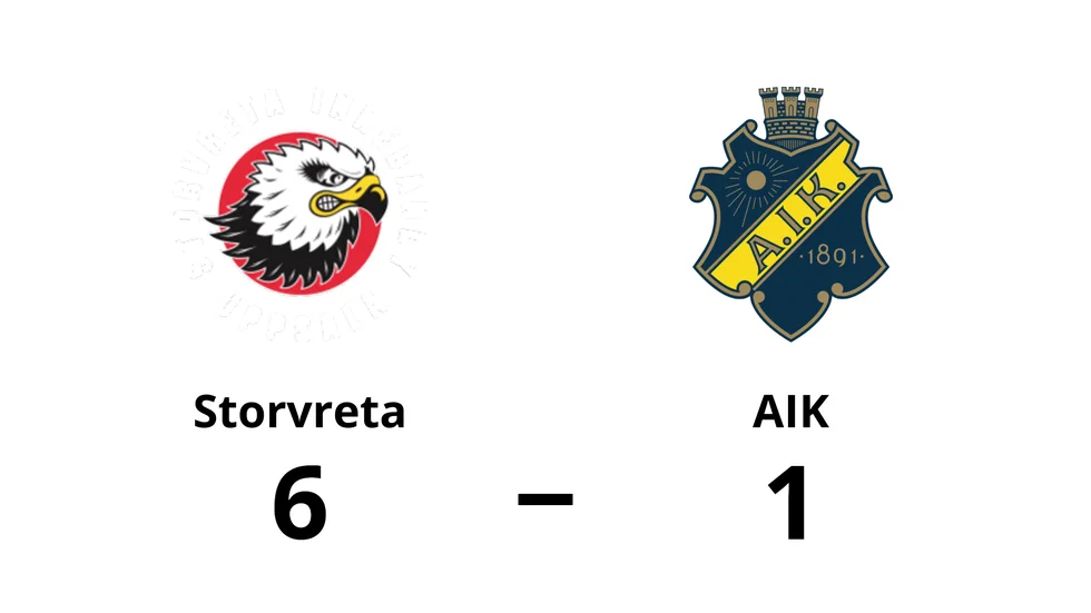 Storvreta vann mot AIK