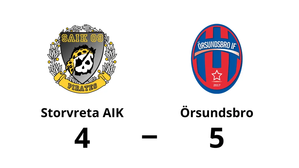 Storvreta AIK förlorade mot Örsundsbro IF