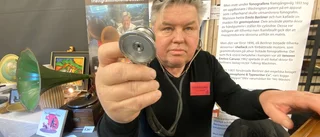 Trattgrammofonen stack ut: "Jag är nördigt förtjust i dem"