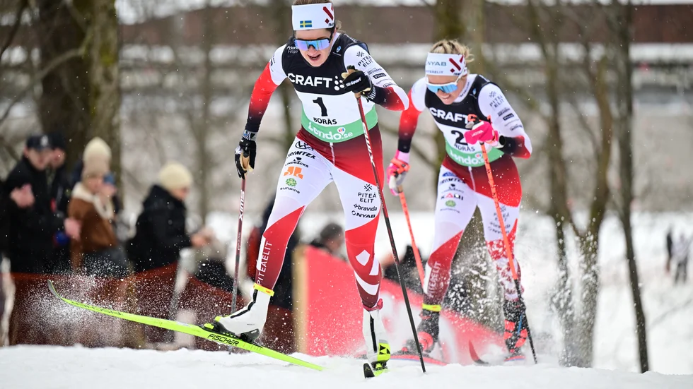 Ebba Andersson visade fin form inför VM.