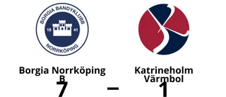 Katrineholm Värmbol vann stort senast – nu tog Borgia Norrköping B revansch