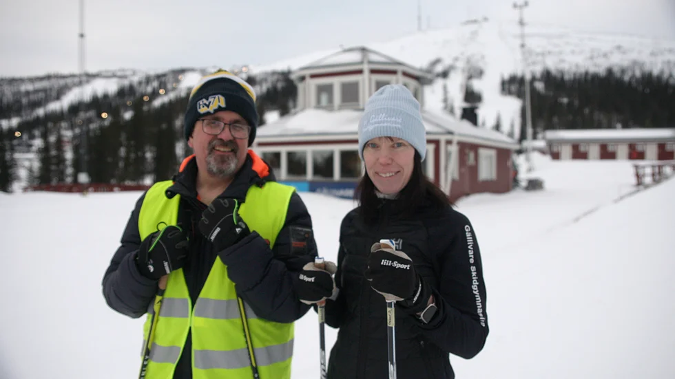 Lina Andersson, lärare på Gällivare skidgymnasium och OS-guldmedaljör, delade med sig av sina erfarenheter och gav värdefulla tips.