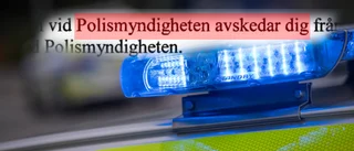 Polis fälldes för brott – nu får han sparken