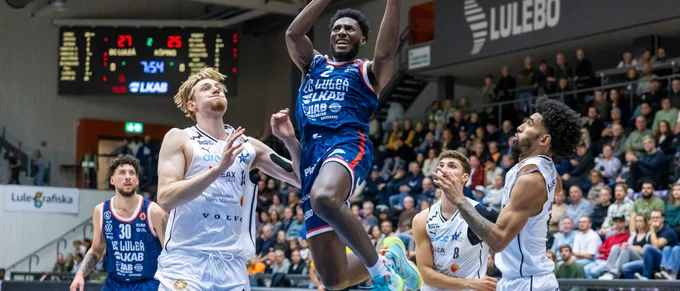 BC Luleå borta mot Borås Basket – se matchen igen här