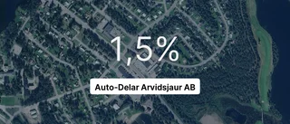Ökad omsättning för Auto-Delar Arvidsjaur AB
