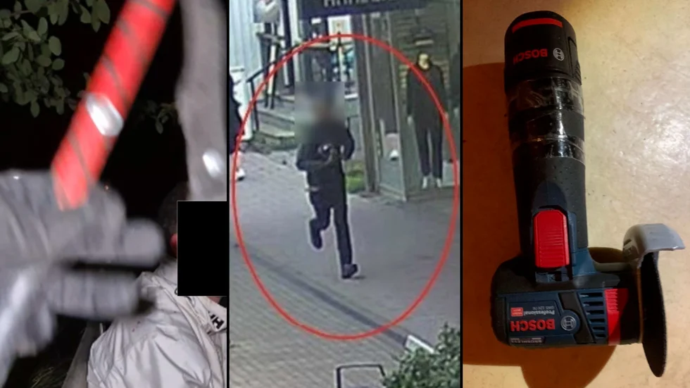 Nattligt våld i stadsparken, fräck väskstöld i centrum – och nu dödshot med en vinkelslip. De två männen i Skellefteå återfaller ständigt i brottslighet. Den senaste rättsliga prövningen handlar om ett kidnappningsdrama där offret fördes bort mot sin vilja.