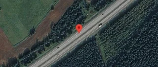 Stopp på E4 på grund av olycka med en lastbil