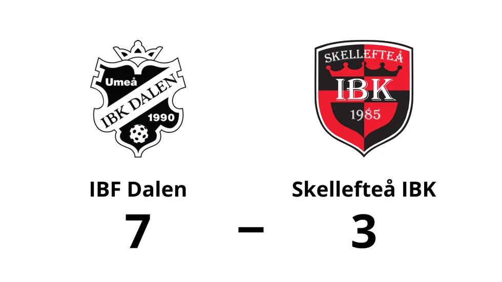 IBF Dalen vann mot Skellefteå IBK
