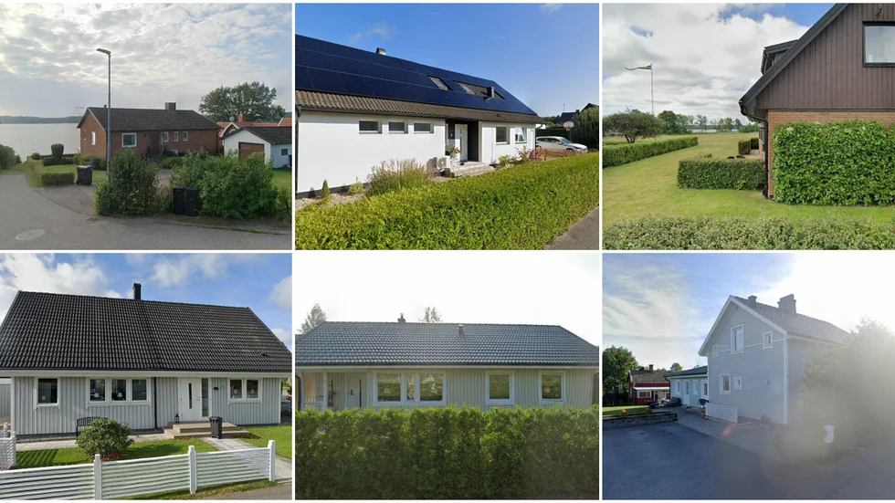 Tredje Sjögränd 6, Vretgatan 4, Mullvadsstigen 17, Kärrgatan 2A, Syréngatan 11 och Lilla Nygatan 21