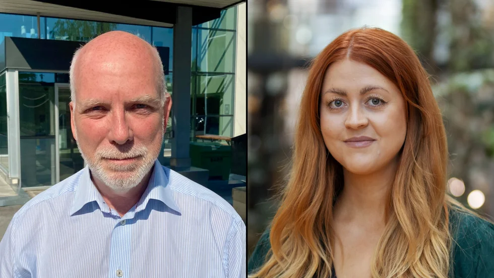 Anders Öberg och Sofie Eriksson