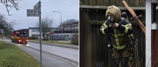 Brand på övergivna gatan – för andra gången denna vecka