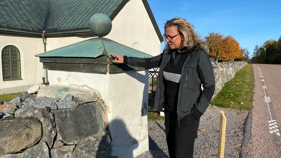 Jenny Ludvigson är kyrkoherde i Kafjärdens församling. Hon har engagerat sig i frågan om busstrafiken till Barva.