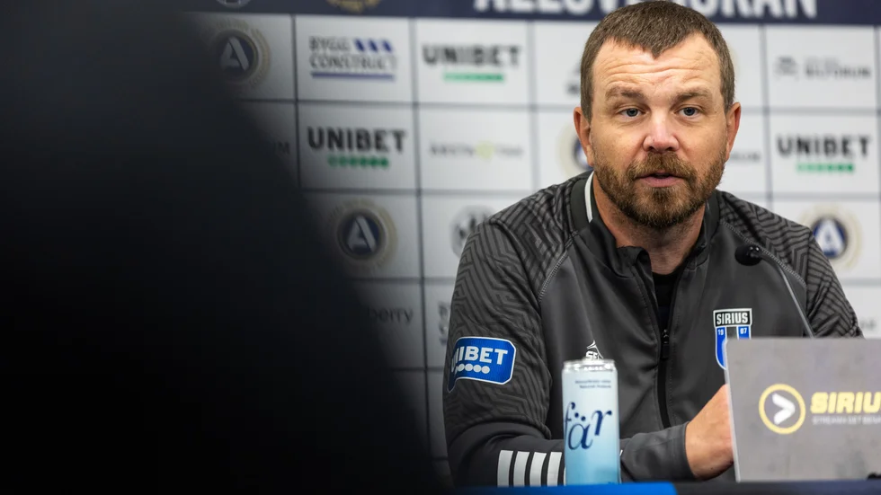 Sirius assisterande tränare var på ett strålande humör.