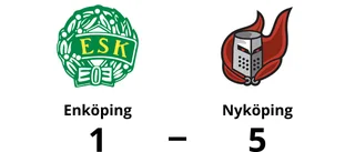 Nyköping avgjorde mot Enköping i tredje perioden