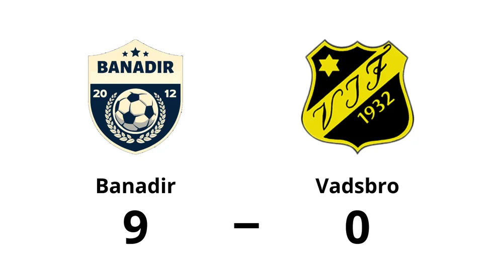 Banadir IK vann mot Vadsbro IF