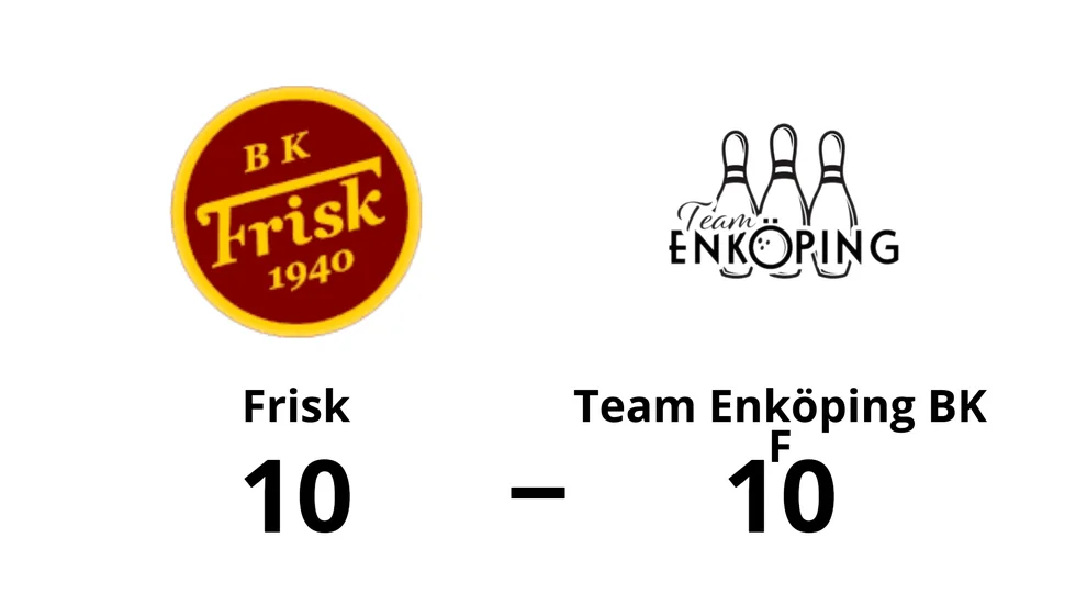 BK Frisk spelade lika mot Team Enköping BK F