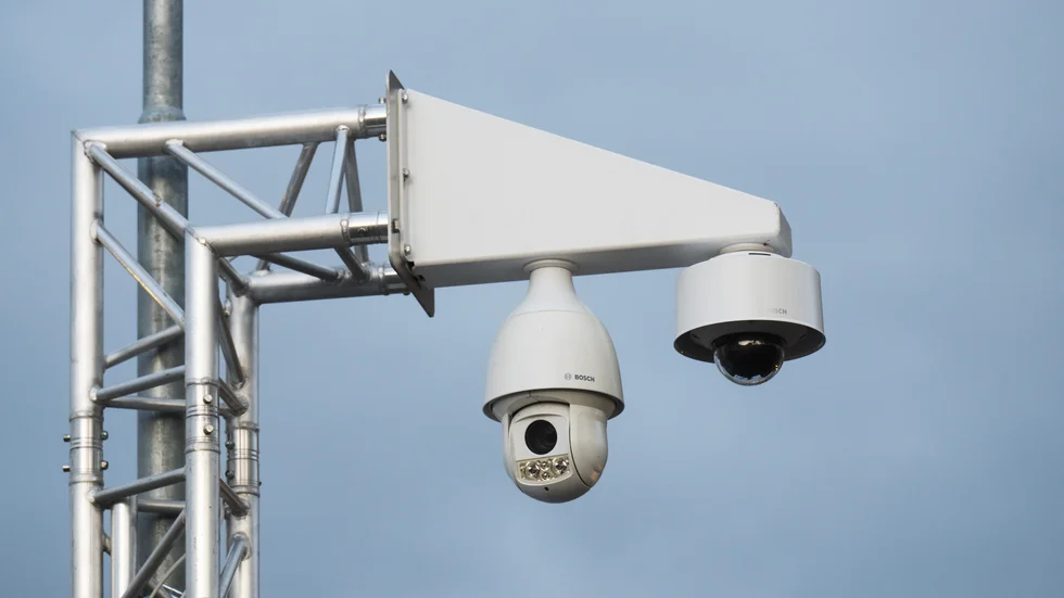 Polisens övervakningskameror har redan fångat flera brott i Motala centrum