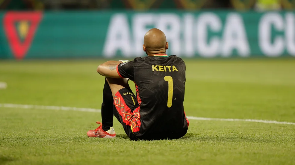 Guinea landslagsmålvakt Aly Keita.