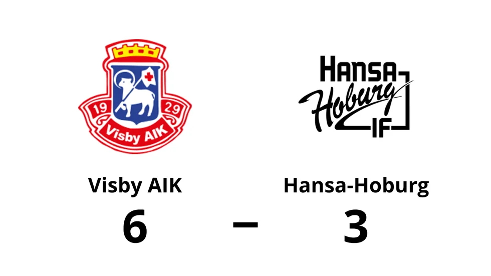 Visby AIK vann mot IF Hansa-Hoburg