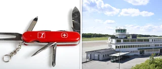 Gotlänning fick höga böter – hade kniv i handbagaget