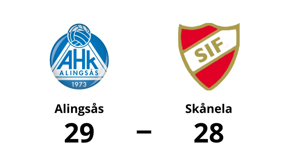 Alingsås HK vann mot Skånela