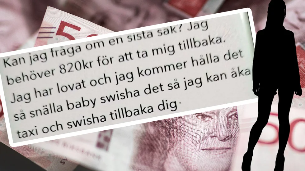 Hela tiden tycks "Johanna" hamna i olika svårigheter, som "hon" behöver pengar för att lösa. 