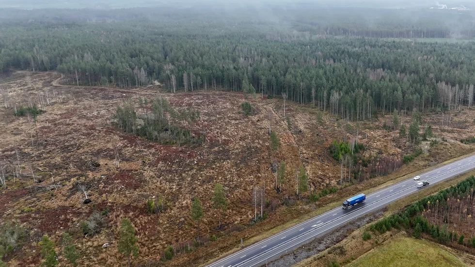 Öster om Katrineholm, mellan Östra förbifarten och Jättorp, vill Ericsberg uppföra en stor vindkraftspark. 