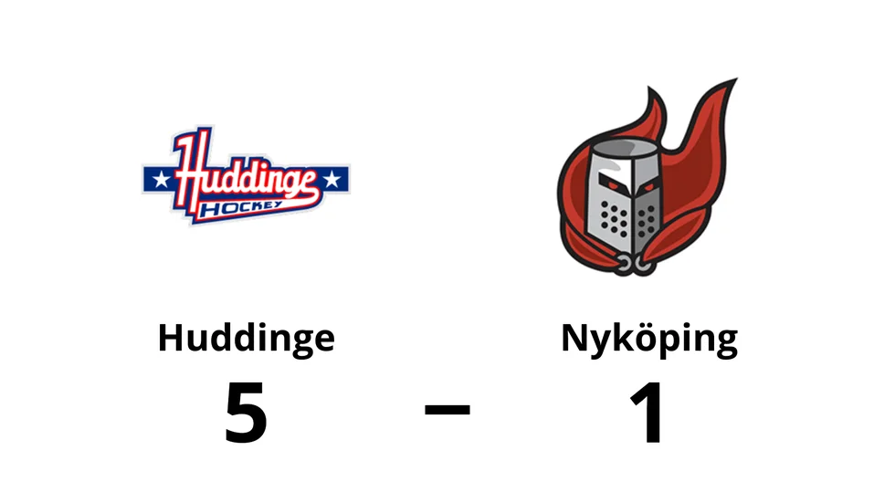 Huddinge IK vann mot Nyköpings HF Ungdom