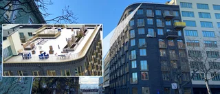 Här kastar barnen stenar – från nionde våningen