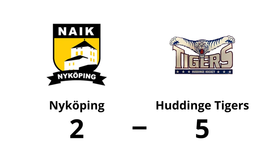 Nyköpings AIK förlorade mot Huddinge Tigers