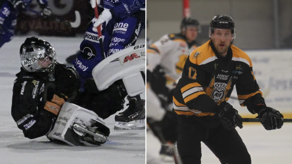 Bra besked. Jussi Aaltonen och Marcus Schelin spelar i Motalalag i vinter.