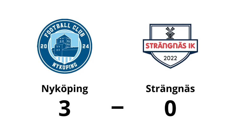 FC Nyköping vann mot Strängnäs IK