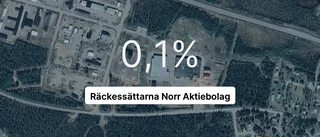 Räckessättarna Norr Aktiebolag går nätt och jämnt plus