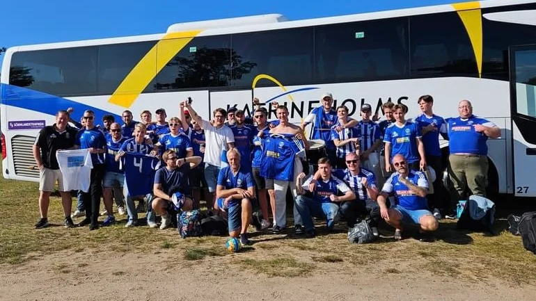 Medevis nya klack fick ingen match på Hjärnevallen, men åkte till IFK Motala i Brinken i stället där de fick se B-lagsmatchen mellan Motala och Borensberg. 