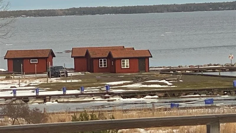 Bild från platsen under tisdagseftermiddagen. 