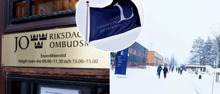 Student sattes på plats genom att få sänkt betyg – anmäler LTU