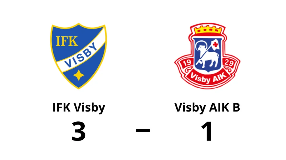 IFK Visby vann mot Visby AIK B