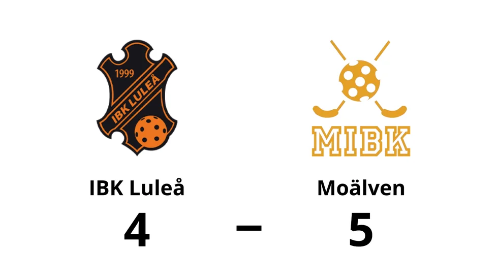 IBK Luleå förlorade mot Moälven